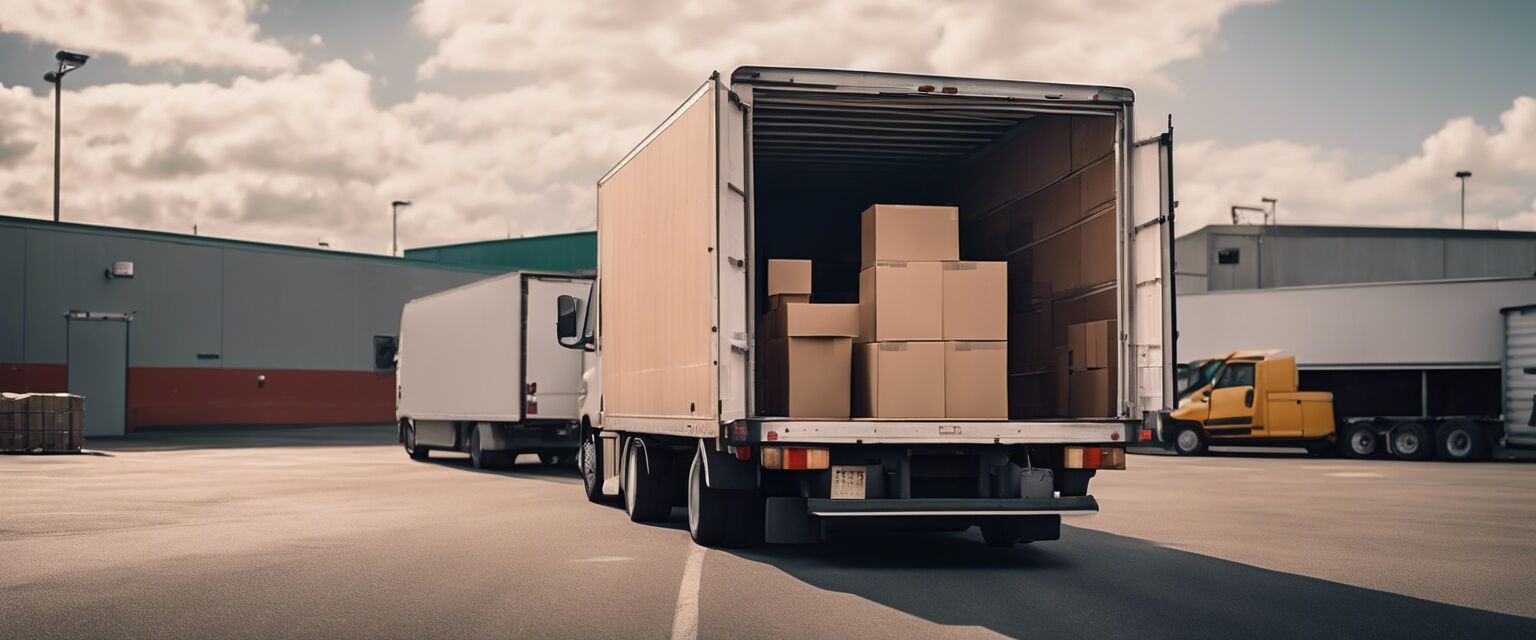 Moving boxes in a truck